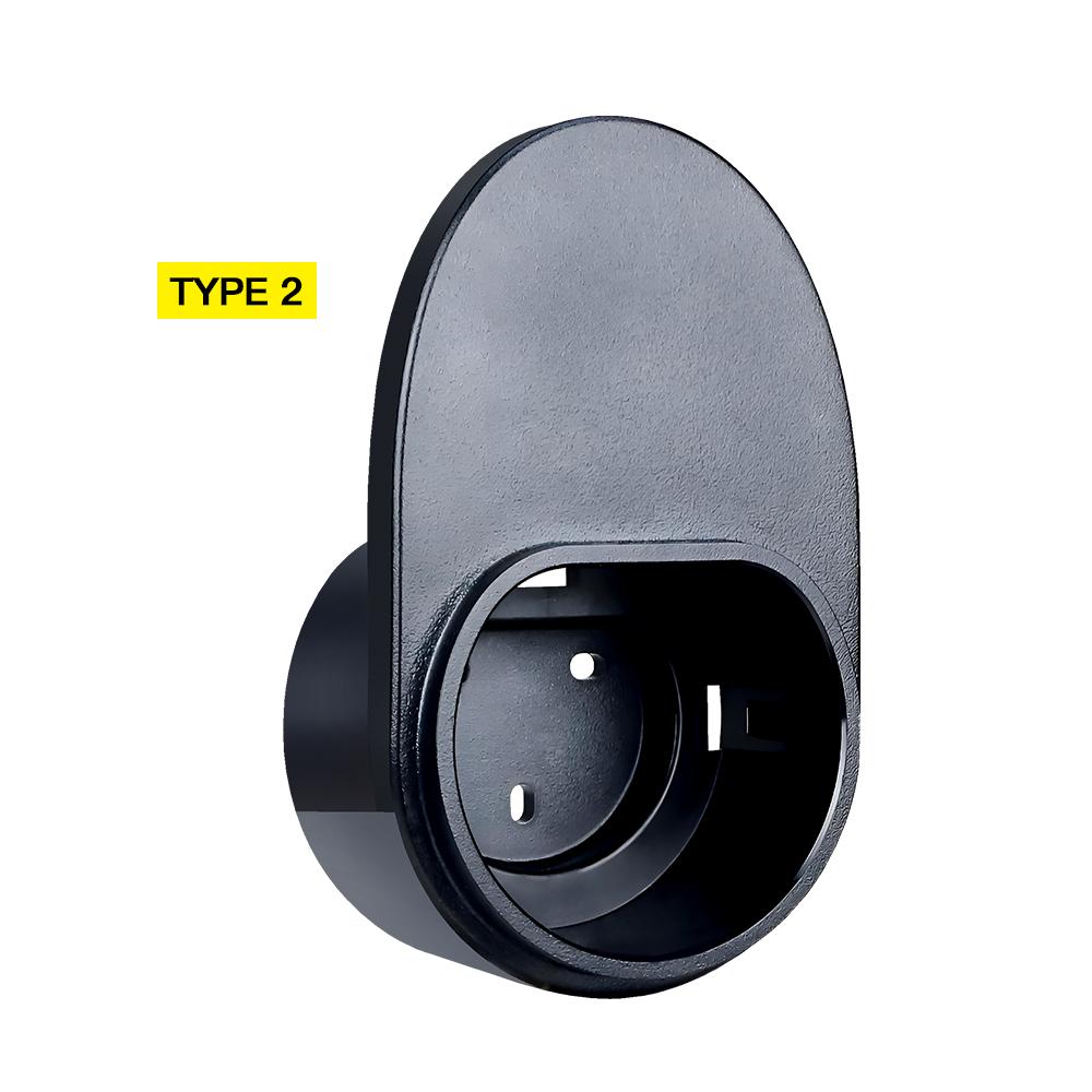 

Kolanky EV Charger Plug Holder for EU Type 2 Electric Vehicle Charging Cable Connector Socket Plug Protection TYPE 2