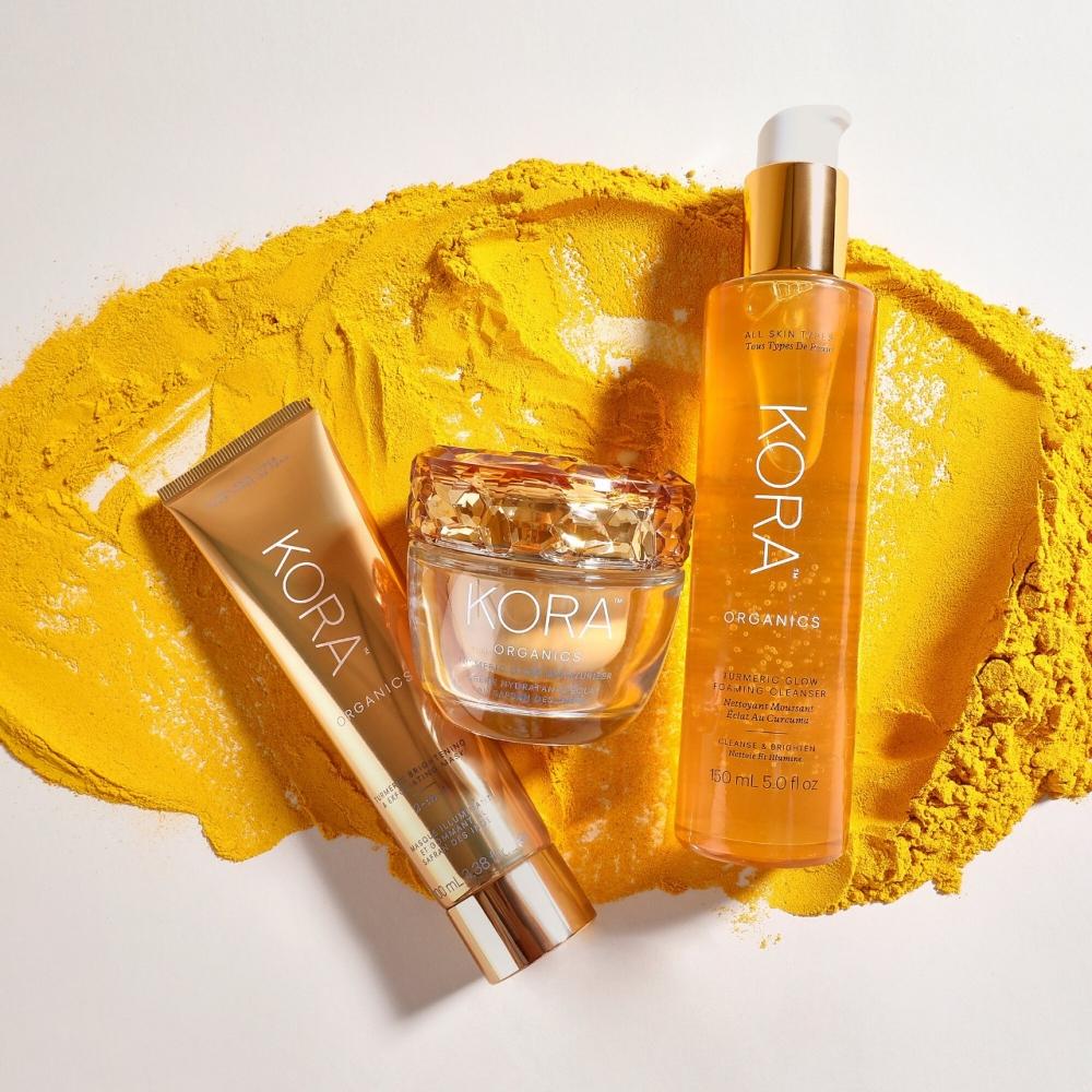 Kora Organics Turmeric Bha Pore   Brightening Treatment Mask 3.38 Oz 100 Ml