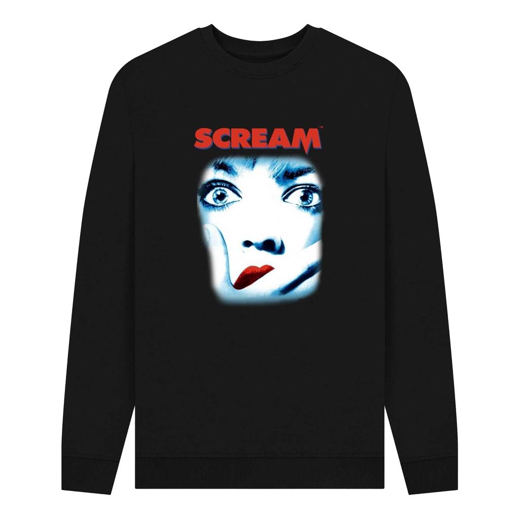 Scream Unisex Adult Movie Poster Sweatshirt