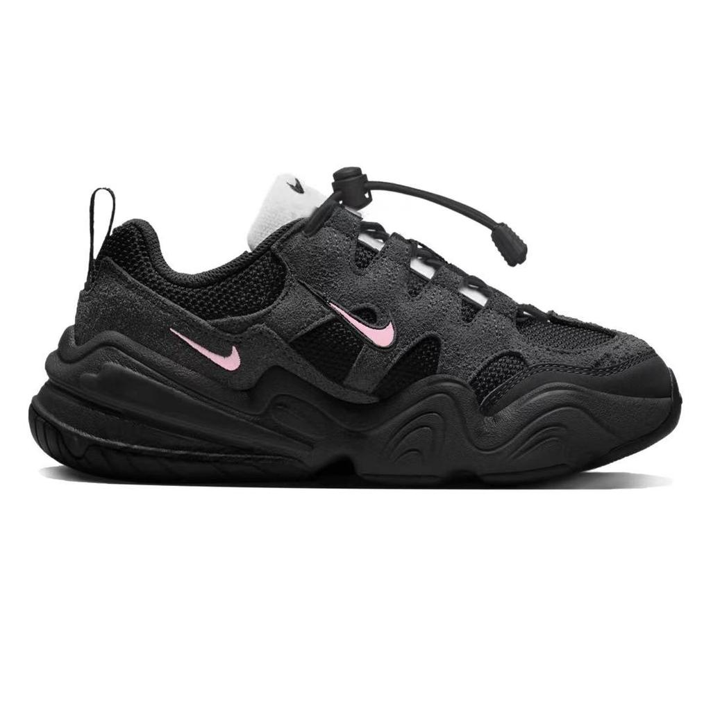 Nike Tech Hera Pink Fuchsia Beauty Low Top Casual Shoes Unisex Black Pink DR9761-101(Team1367-)