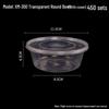 Disposable Round Plastic Food Container