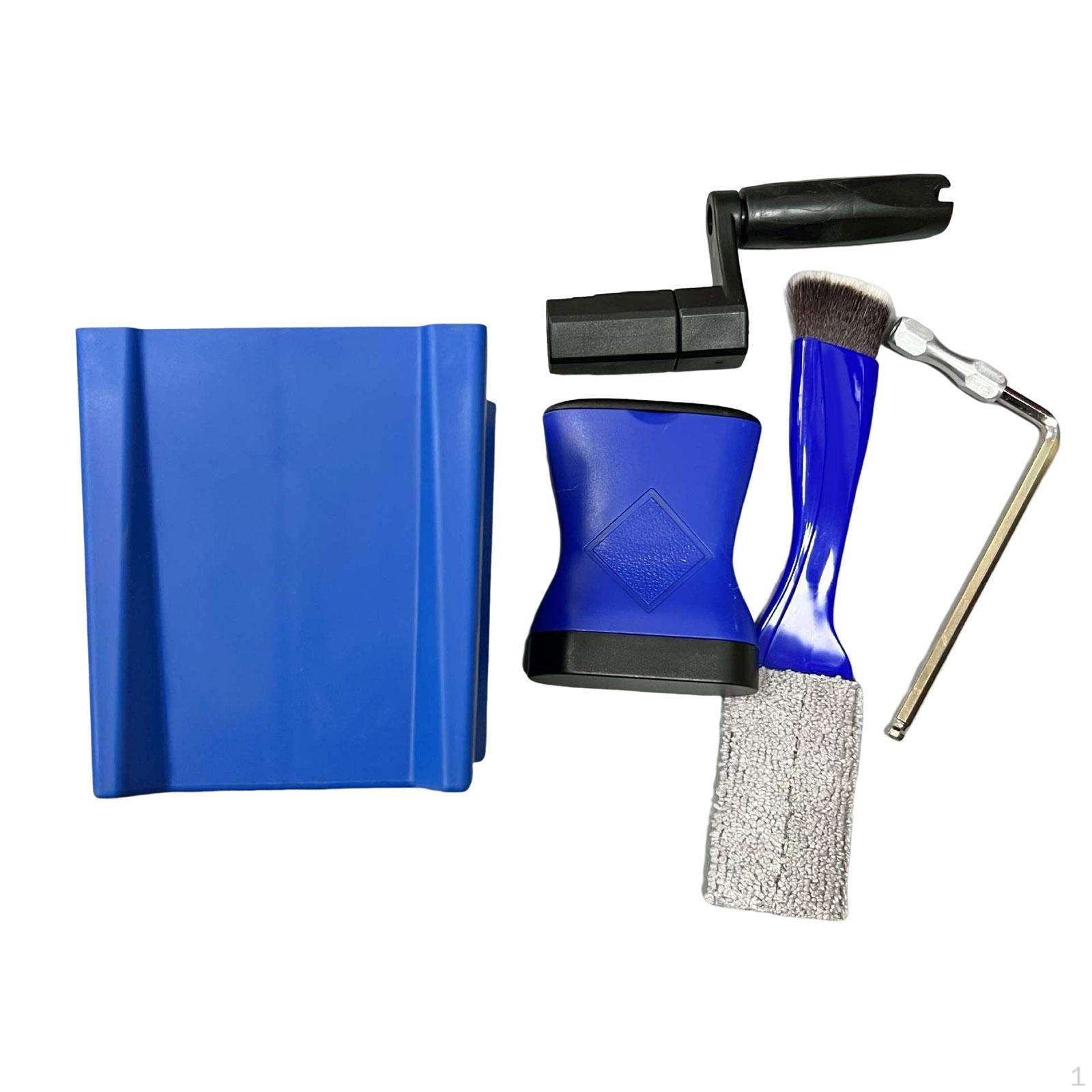 Complete Guitar Care Kit for Bass and Electric Guitars Blue