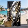 Juventus FC Printed Beach Towel Quick Dry Soft TowelPortable Large Rectangular Beach Blanket for Travel Swimming Pool