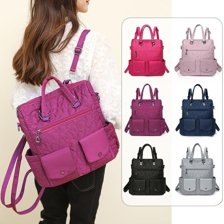 Mochila multiusos de gran capacidad bandolera para mujer