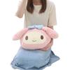 Marushin My Melody Natural My Melody Cushion Sanrio My Melody Girl Cute Character Cushion Plush Toy Interior 3785004400