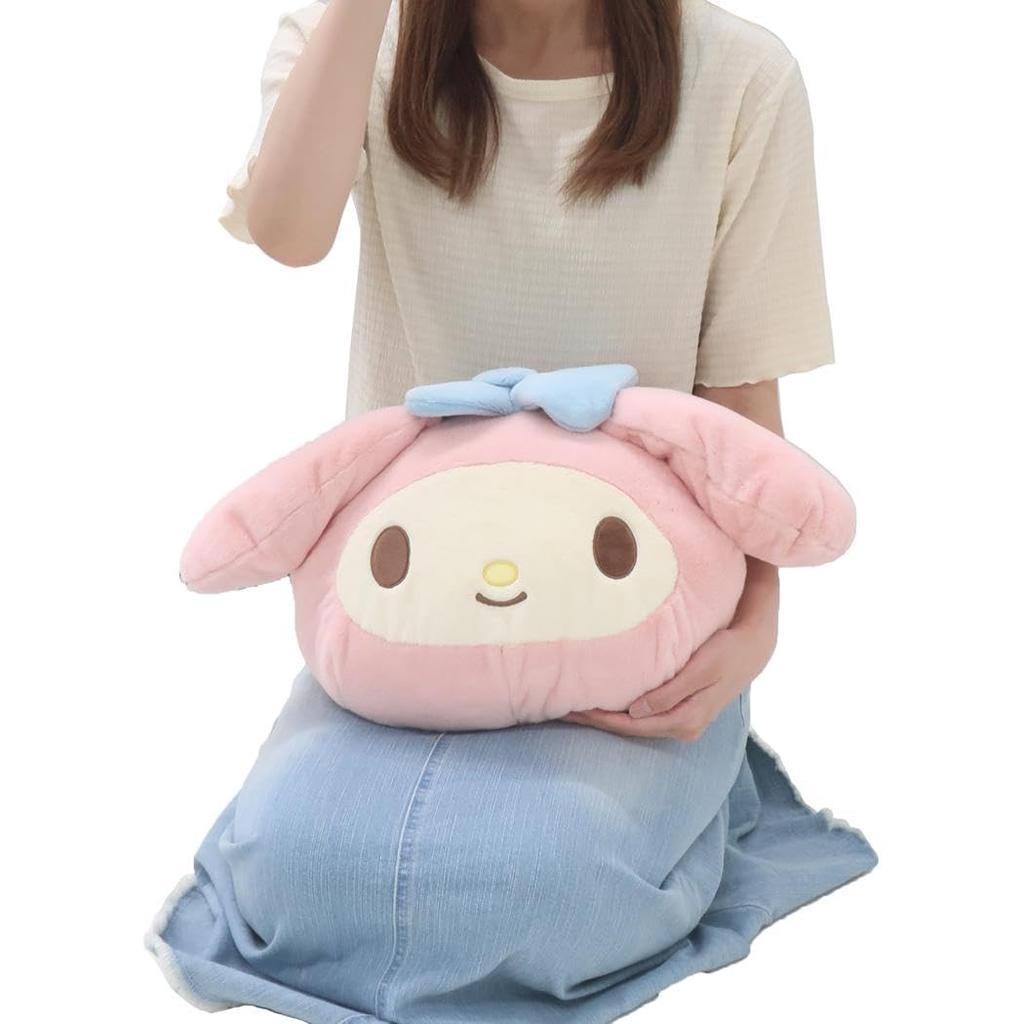Marushin My Melody Natural My Melody Cushion Sanrio My Melody Girl Cute Character Cushion Plush Toy Interior 3785004400