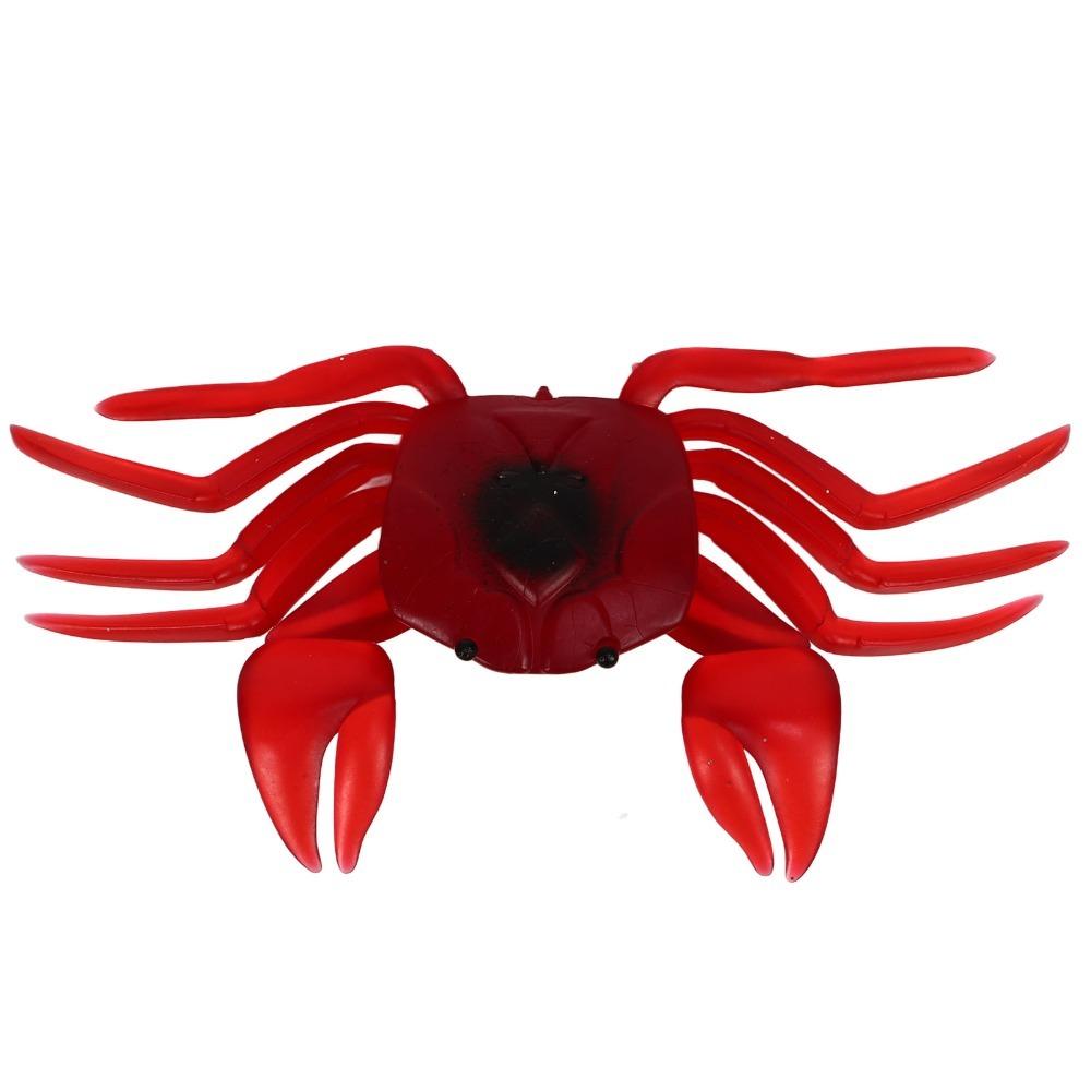 

5PCS Soft Crab Lure Rubber Simulated Crab Bait Durable Artificial Crab Lure Sea Fishing красный