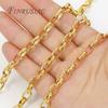0.5-1Meter 18K Gold Plated Chains DIY Necklaces Accessories,Decorative Chain For Jewelry Making Supplies,Bulk Chains Wholesale