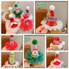 Elk Santa Claus Duckbill Clip Star Christmas Hat Hairpin Cute Christmas Hair Clip  Party