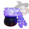 Halloween Cauldron Outdoor Halloween Pot Candy Holder Bubble Bowl Props Decoration For Kitchen Home Parties Events Yard Porch