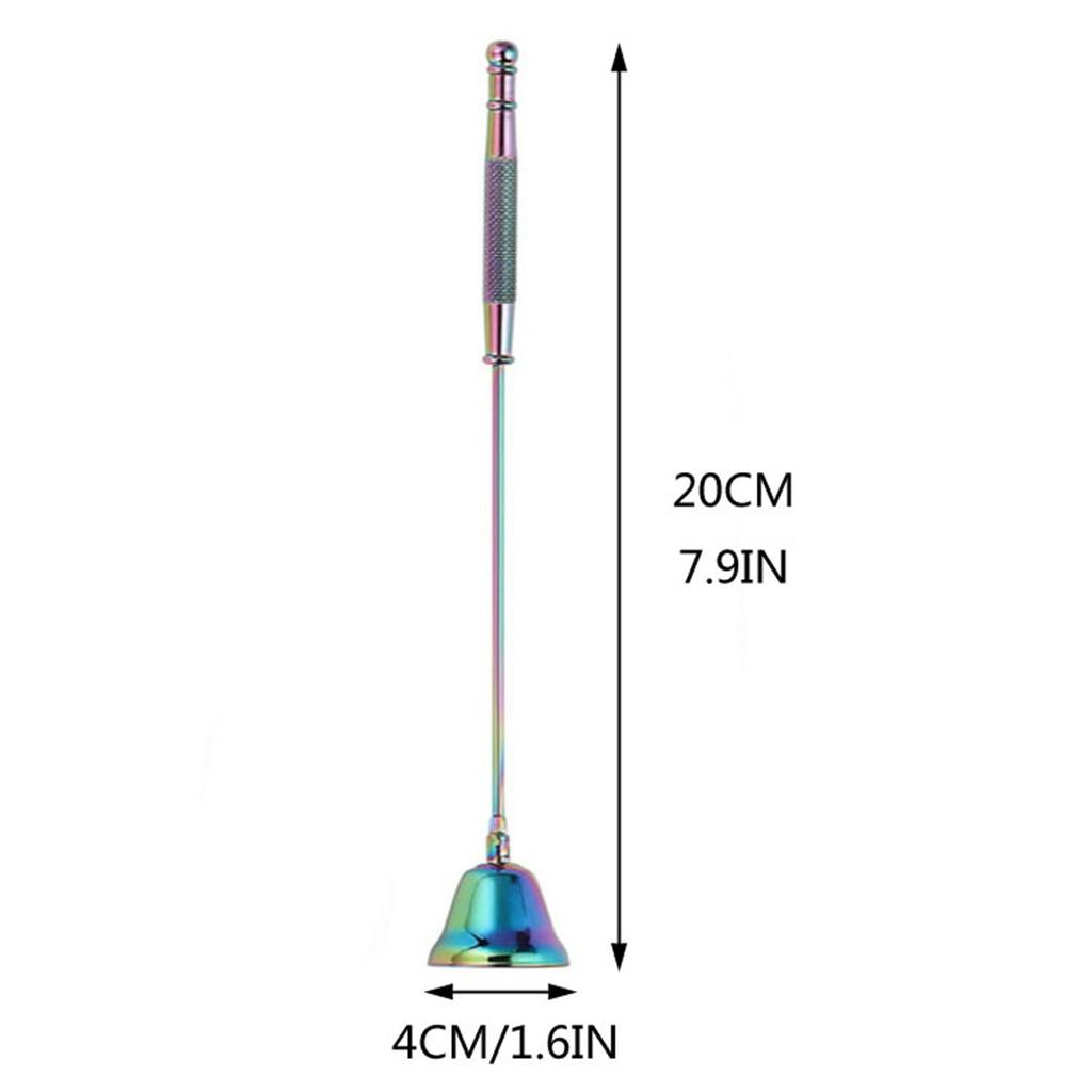 Wiwilys Candle Snuffer Altar Tool pro bezpečné uhašení svíček s dlouhou rukojetí