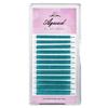 AGUUD UV Colored Eyelash Extension Individual Lash Faux Mink Classic Red Green Brown Blue Purple Pink Lash Colorful Makeup Lash
