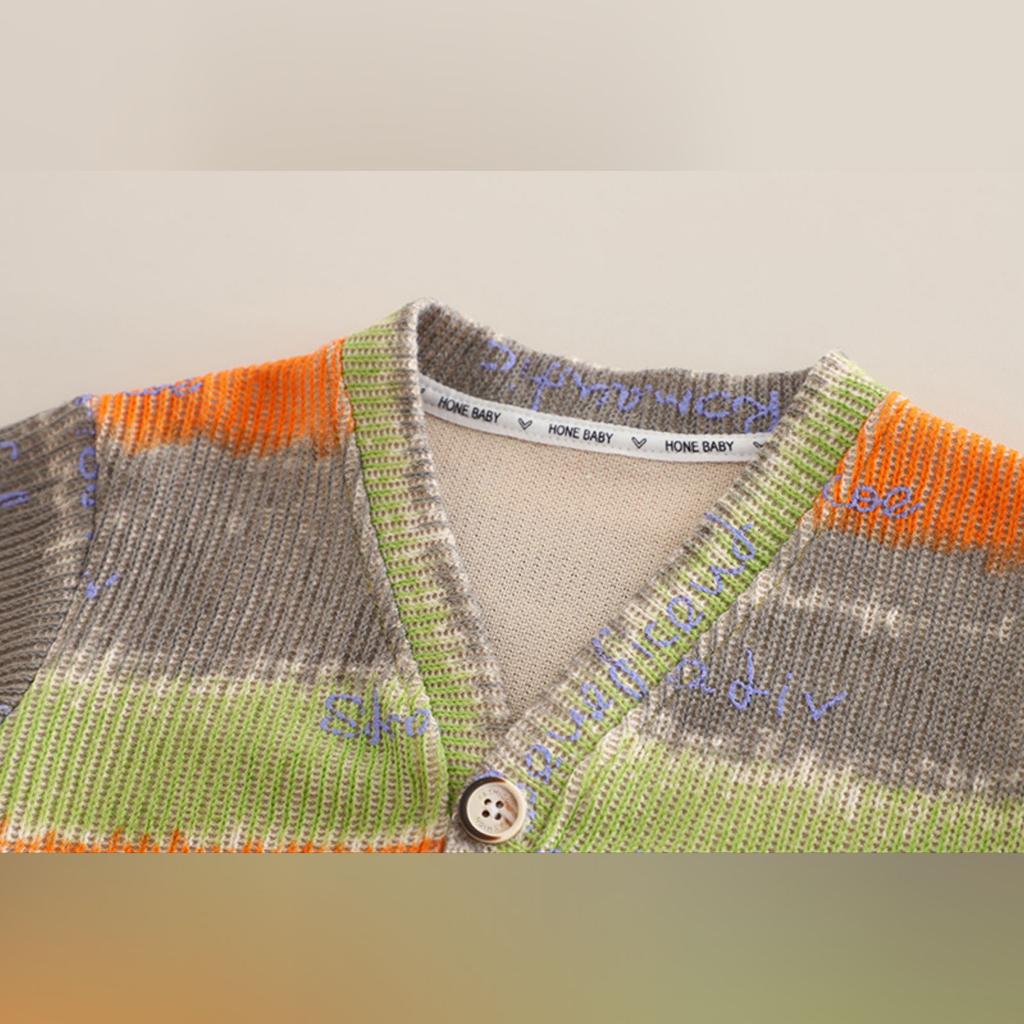 Barn Casual Långärmad Set, Bekväma Vardagskläder