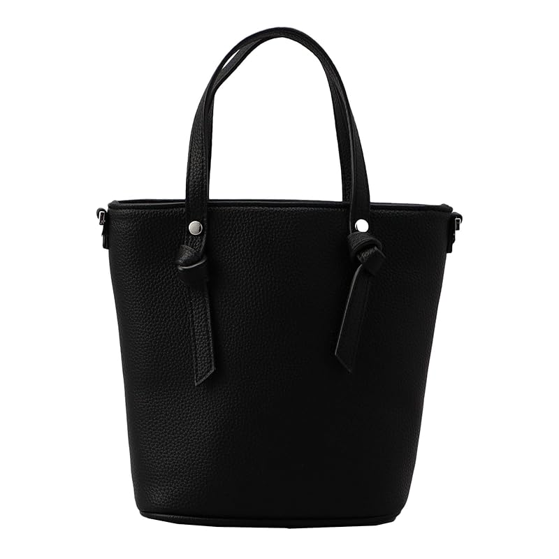 

[Cohen] 2WAY leather-like mini tote bag 76816470250 0900 BLACK(09) FREE
