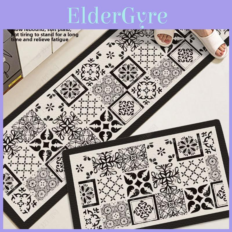 Pvc Long Rectangular Kitchen Floor Mat Waterproof Oilproof Nonslip For House Kitchen