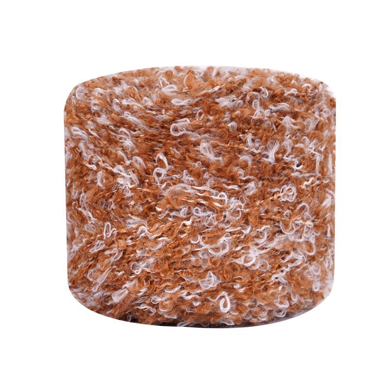 Colorful Loop Yarn Ball for Crochet & Knitting: Perfect for Handmade DIY Sweaters, Scarves, Dolls, & Small Projects.