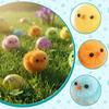 18x Mini Easter Chicks Decoration Art and Crafts Stuffed Fluffy Chick Toys Tiny Chenille