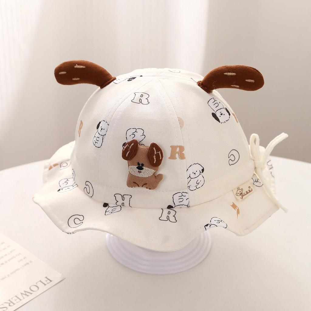 Infant & Toddler Cartoon Sun Hat - Adjustable Thin Style for Spring, Summer & Autumn
