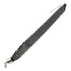 Les Trésors De Lily [P4844] - Designer Choker 'Sissi' White Black - 2.5 Cm