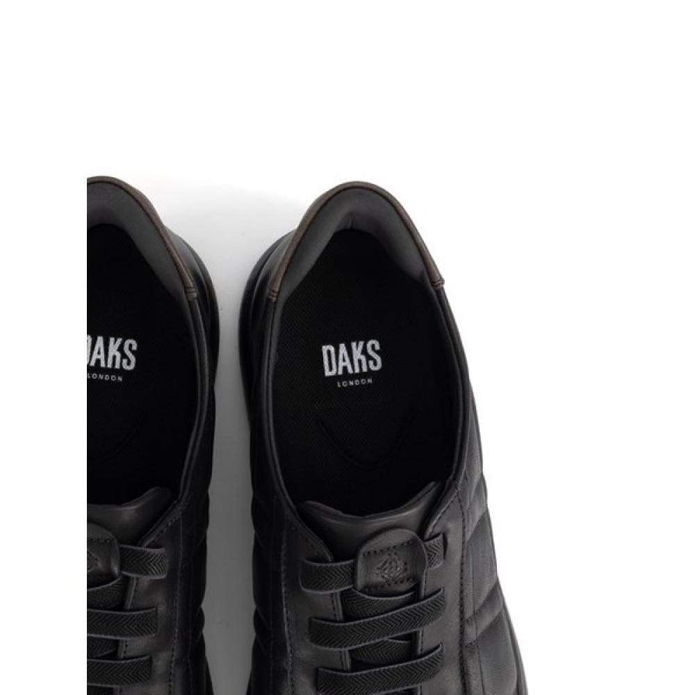 DakS Men S beSt Comfort Check Pattern SneakerS Dmx517kj10  Black 