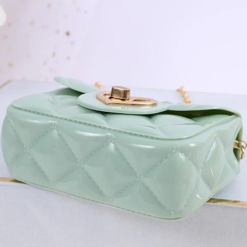 PU mini kabelky přes rameno Nové kabelky na mince srdce