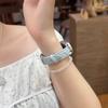 Cinturino in Pelle Dopamine Stars per Xiaomi Mi Band 10 9 8 Braccialetto da Polso per Xiaomi Band 8 9 10 Pro Fibbia Metallica per Huawei Fit 3 4 5 Pro Braccialetto Sportivo