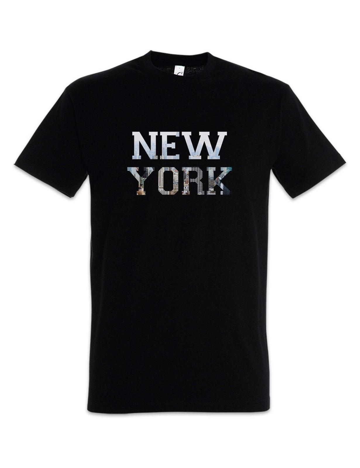New York I T-Shirt Mens Womens Tees Top City Skyline United States of America USA US L