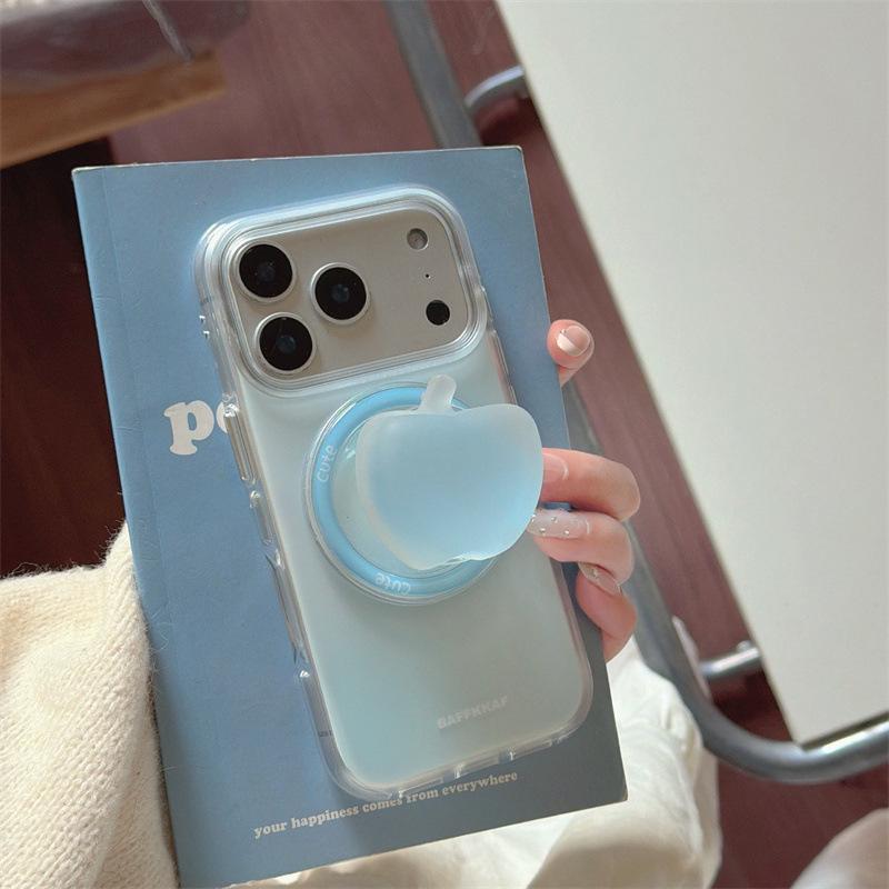 Frosted Gradient Magnetic Stand Case for iPhone 17/16 Pro Max/15/14 iPhone 13