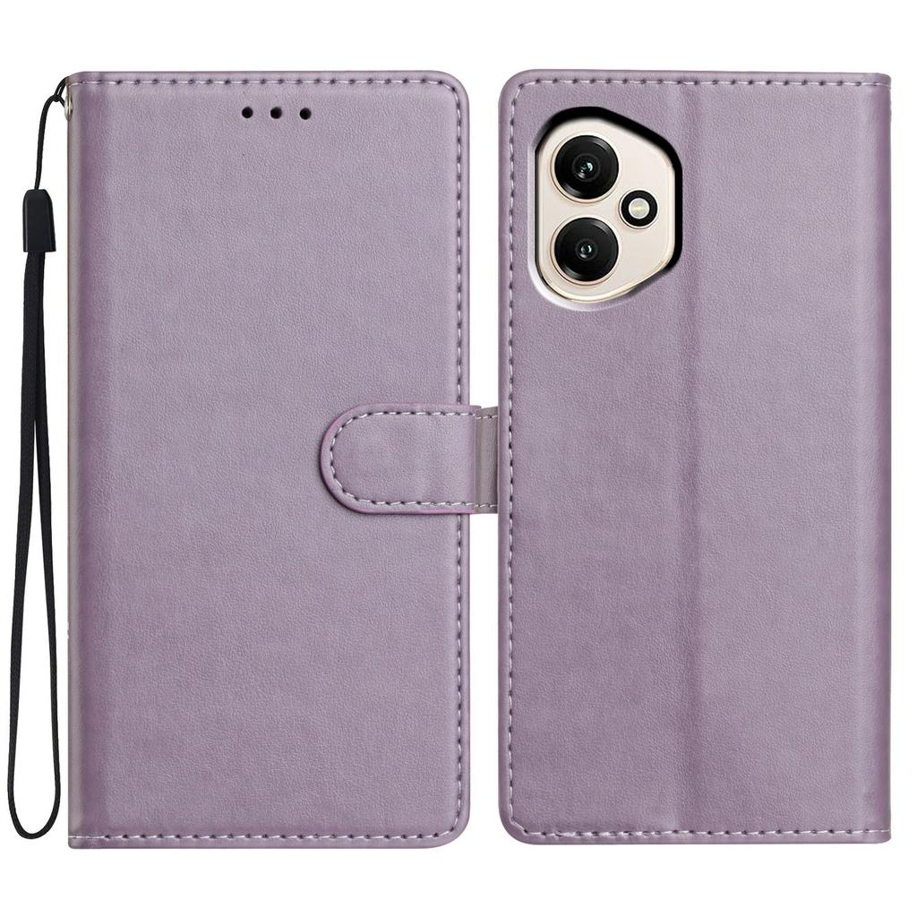 Voor Honor 400 5G (Globaal) Leren Hoes Portemonnee Standaard Telefoonhoes met Handige Polsband