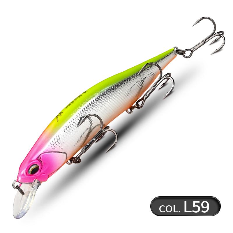 MEREDITH JBR-110SP Jerkbait 110mm 17g Tungsten Suspending Minnow Pike Bass JBR-110SP