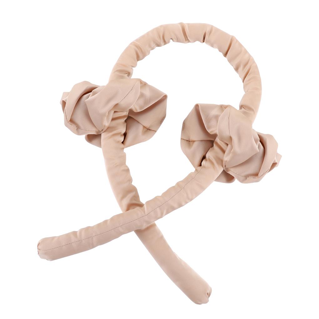 Heatless Curling Rod Headband No Heat Curls Ribbon Hair Rollers Sleeping