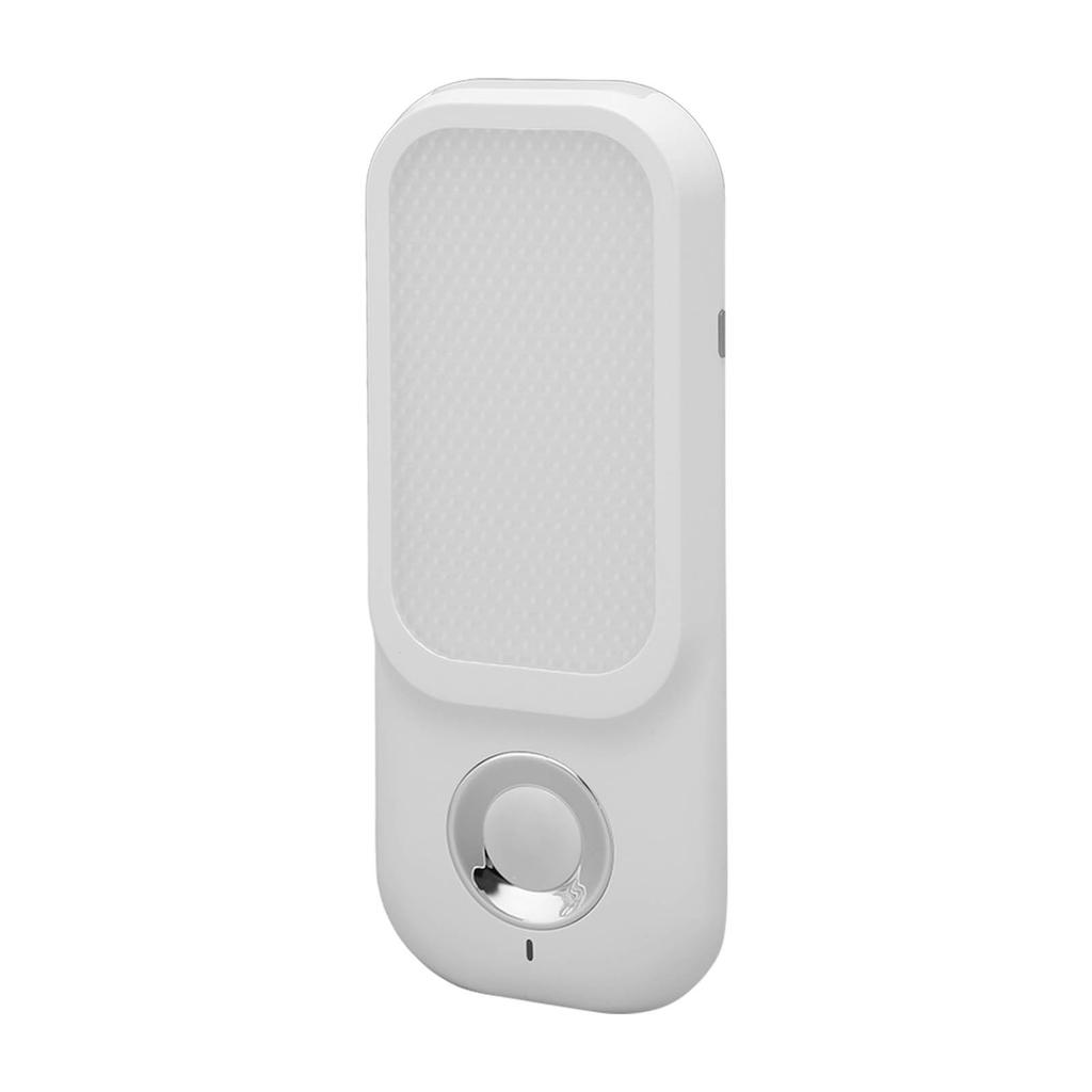 Sensor Wall Light USB Charging Wireless 3 Light Colors Silver LED Sensor Night Light for Bedroom