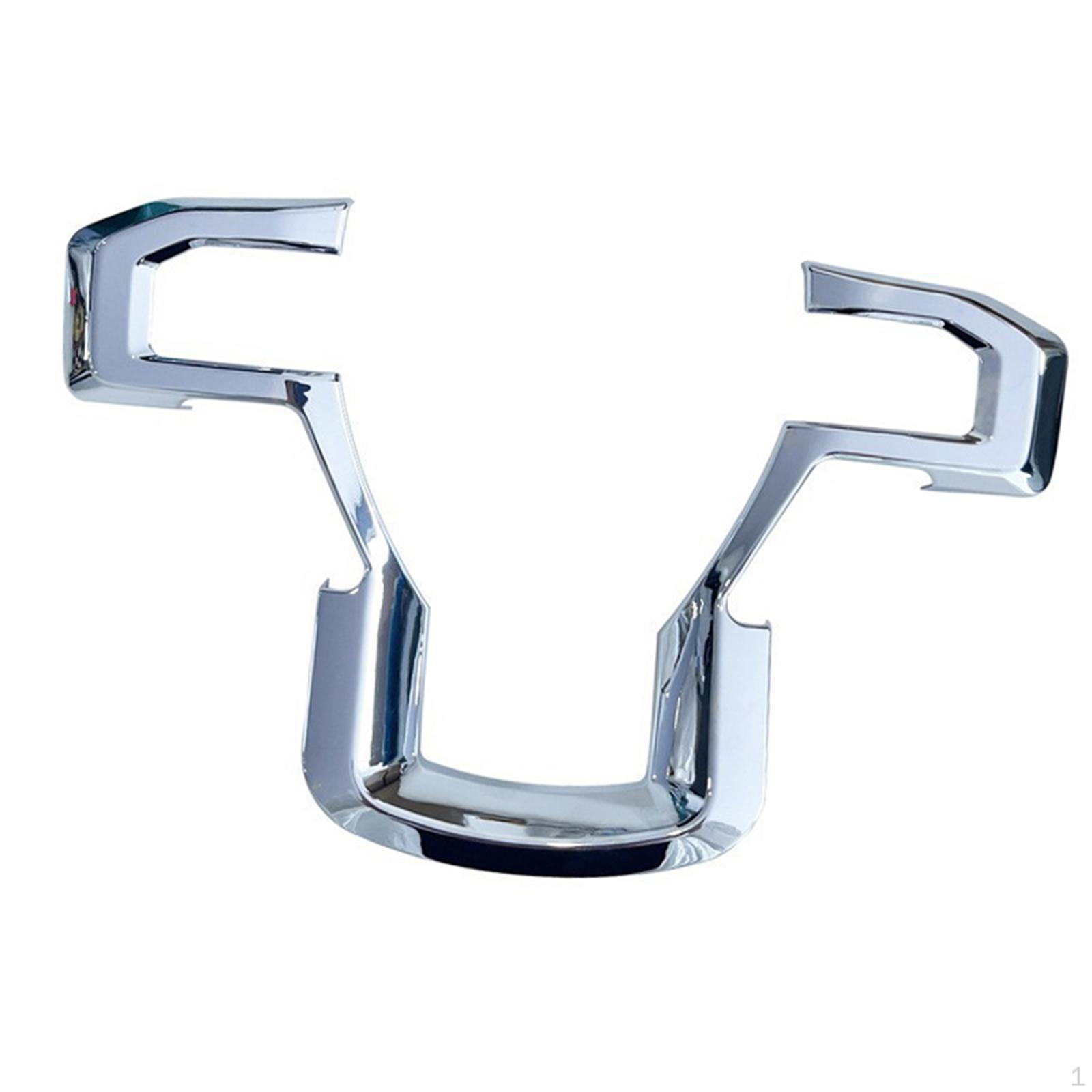 

Крышка панели рулевого колеса, рама автомобиля, высокая производительность, простая установка Silver