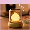 Night With Lamp Flame Shape Cartoon Decorative Led Light Usb Charging Kids Gift