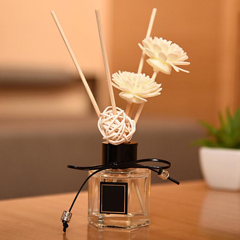 5Pcs Flower Rattan Reeds Fragrance Diffuser Non-Fire Replacement Refill Sticks