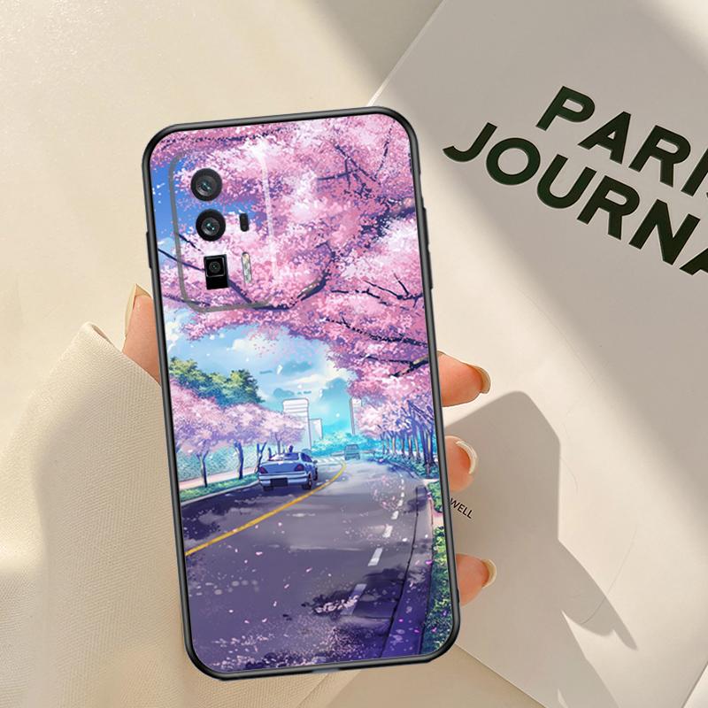 Anime Natura Landscape Case For Xiaomi 15 14 Ultra 13T 14T 15T Pro 17 Pro Max POCO X7 Pro X3 X5 X6 F5 F6 F7 F8 Coque