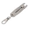 Thread Size Checker Keychain Portable Accurate Nut Bolt Size Finder Inch Metric 2 Scale