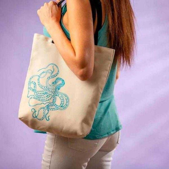 Sac Tote Vide Infusible Ink - Cricut - Medium - Vert - Toile - Mixte