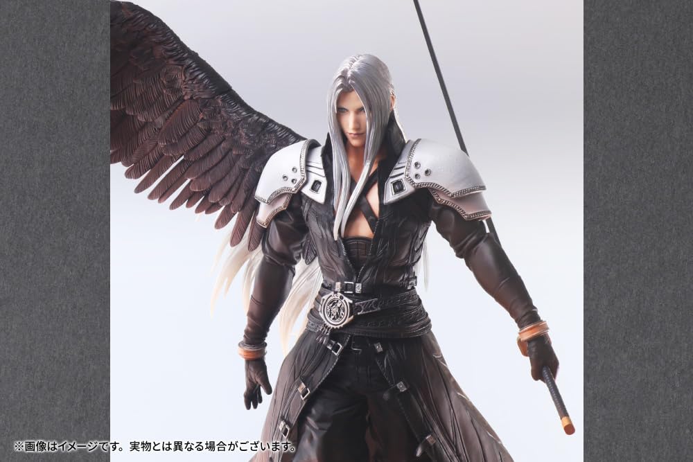 Final Fantasy VII Rebirth Static Arts Sephiroth Figur Vorbemalt