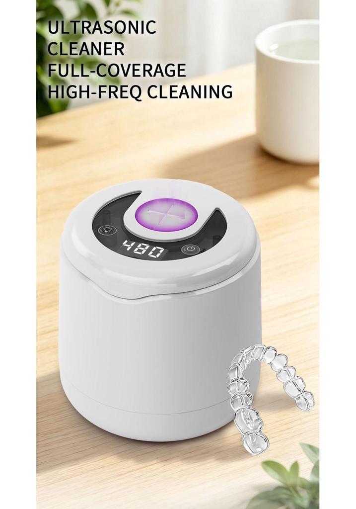 Ultrasonic Cleaner for Dentures, Jewelry, Watch Straps & Toothbrush Covers