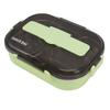 304 Stainless Steel Lunch Storage Container 2000ml Thermal Lunch Box  For Travel