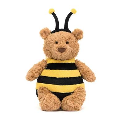 Squishy Teddy Bear Transform Into Bee Plush Doll Stuffed Toys For Children Huggable Sleep Pillow Lovely Christmas Birthday Gift