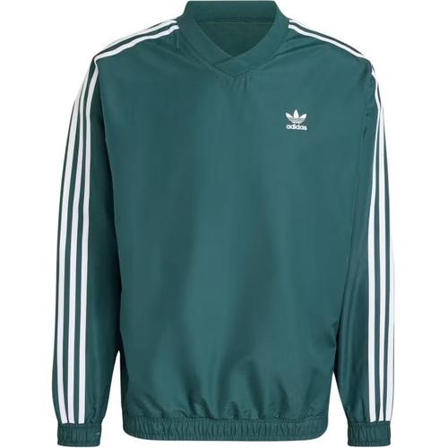 Adidas Originals Adicolor Woven Crewneck Windbreaker IZ2462 L зелёный