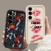Custodia Stampata Fashion Lips Heels Per Samsung S26 S25 Ultra S24 S23 Plus S22 S21 FE A54 A25 A35 A55 A16 A26 A36 A56 A17 A27 A37 A57 5G Cover Antiurto
