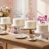 Festival Acrylic Cake Topper Handmade Dessert Topper Cake Insert Decor  Baking Supplies