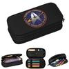 Star Treks Science Fiction TV Series Pencil Cases for Students Gifts Pen Box Pencil Bag Large Storage Pencil Pouch