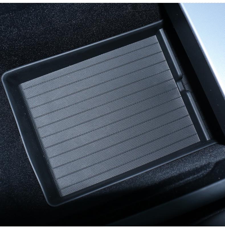 Tesla Model Y/3 Center Console Organizer: Lower Layer Armrest Storage Tray