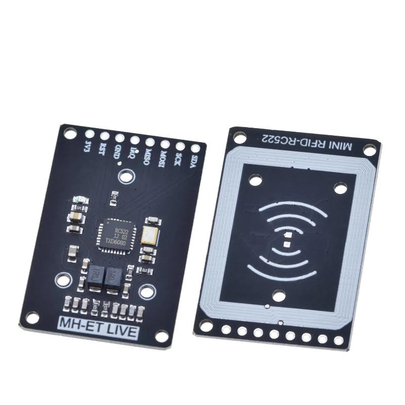 13.56Mhz Frequency Rfid Module Spi Interface Compact Rc522 Mini Module 3.3V Ic Reader Writer Access Control Systems