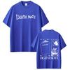 Anime Death Note Ryuk Yagami Light LLawliet T Shirts Unisex Women Cotton Casual Tee Shirt Fashion Short Sleeve Tshirts Streetwear