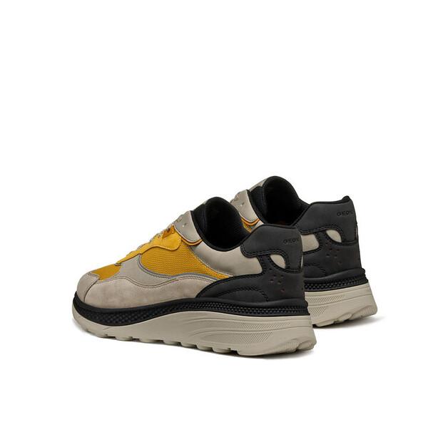 Мужские кроссовки Geox U spherica actif x1 u55hua 01422 c0962 жёлтые